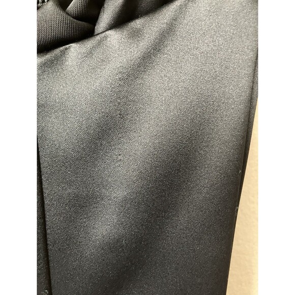 Vintage Scott McClintock Black Strapless Mermaid Gown Velvet Panel XXS/XS READ - Picture 13 of 16